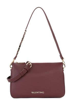 VALENTINO Barn Crossbody Bag Bordeaux