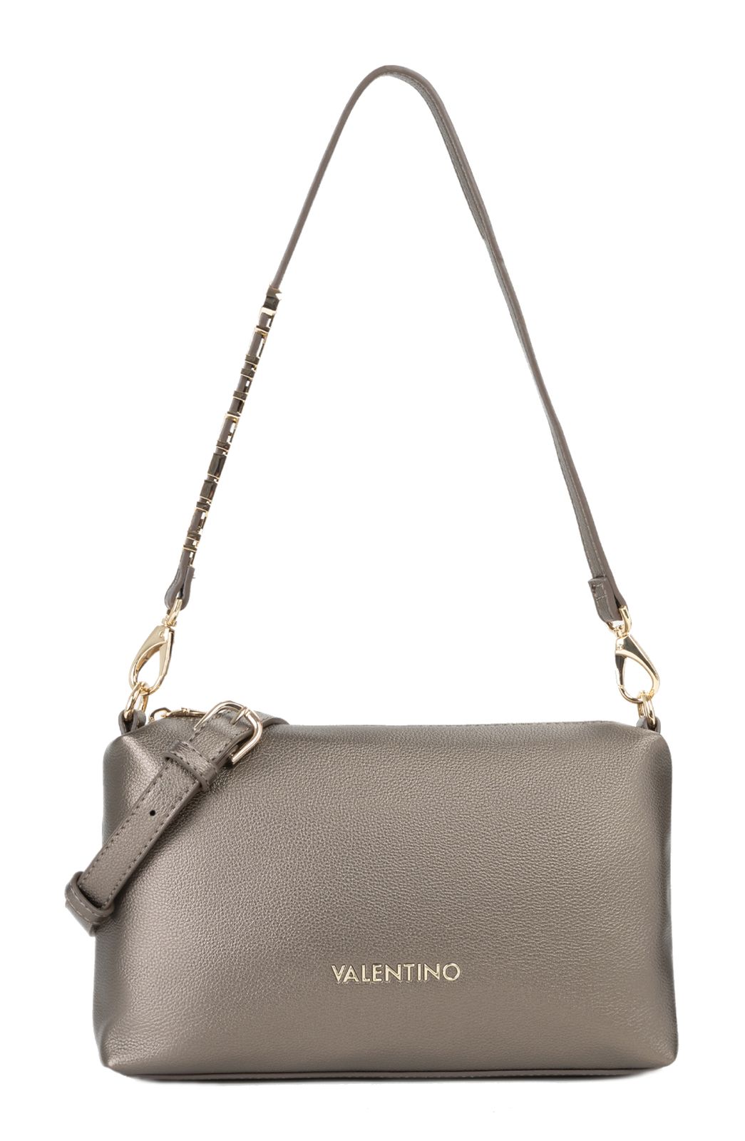 VALENTINO Barn Hobo Bag Gun Metal