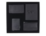 The Chesterfield Brand Gift Set Leather Card Holder Black