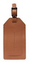The Chesterfield Brand Leather Suitcase Label Cognac