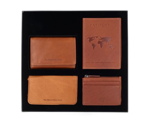 The Chesterfield Brand Gift Set Leather Ladie's Cognac The Chesterfield Brand Gift Set Leather Ladie's Cognac