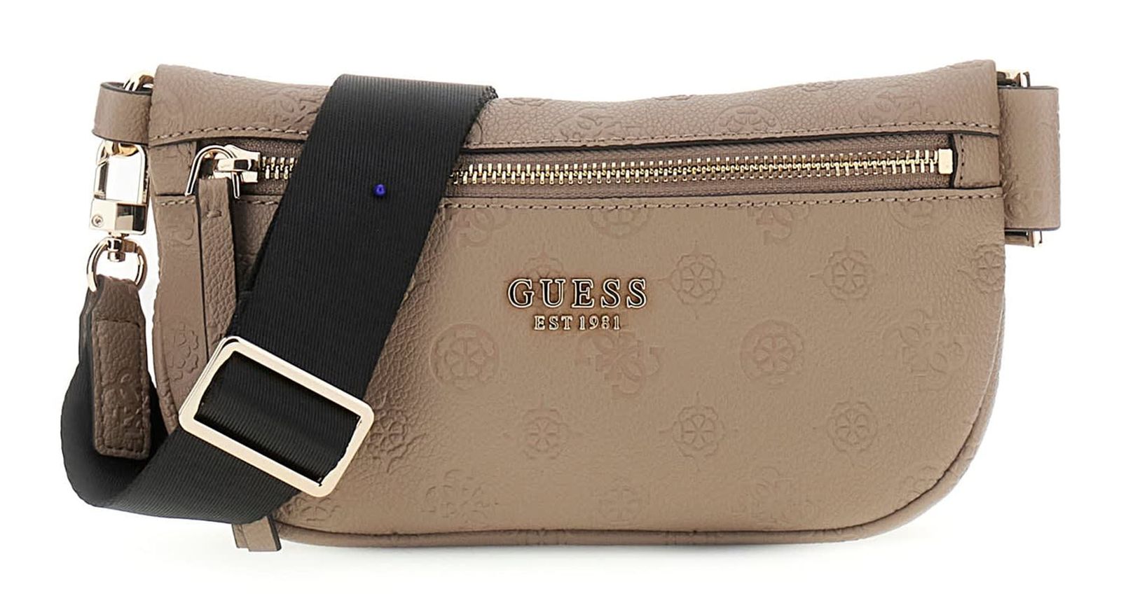 GUESS Devon Sling Taupe Logo
