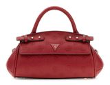 GUESS Diana Mini Top Handle Flap Dark Cherry Logo GUESS Diana Mini Top Handle Flap Dark Cherry Logo