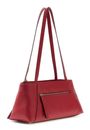 GUESS Devon Shoulder Satchel Dark Cherry