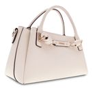 GUESS Camelia 3 Comp Satchel Cream White GUESS Camelia 3 Comp Satchel Cream White