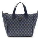 GUESS Follie Small Tote Bag Blue Logo