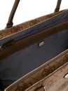 GUESS Zip Bottom Tote Latte Logo / Brown GUESS Zip Bottom Tote Latte Logo / Brown