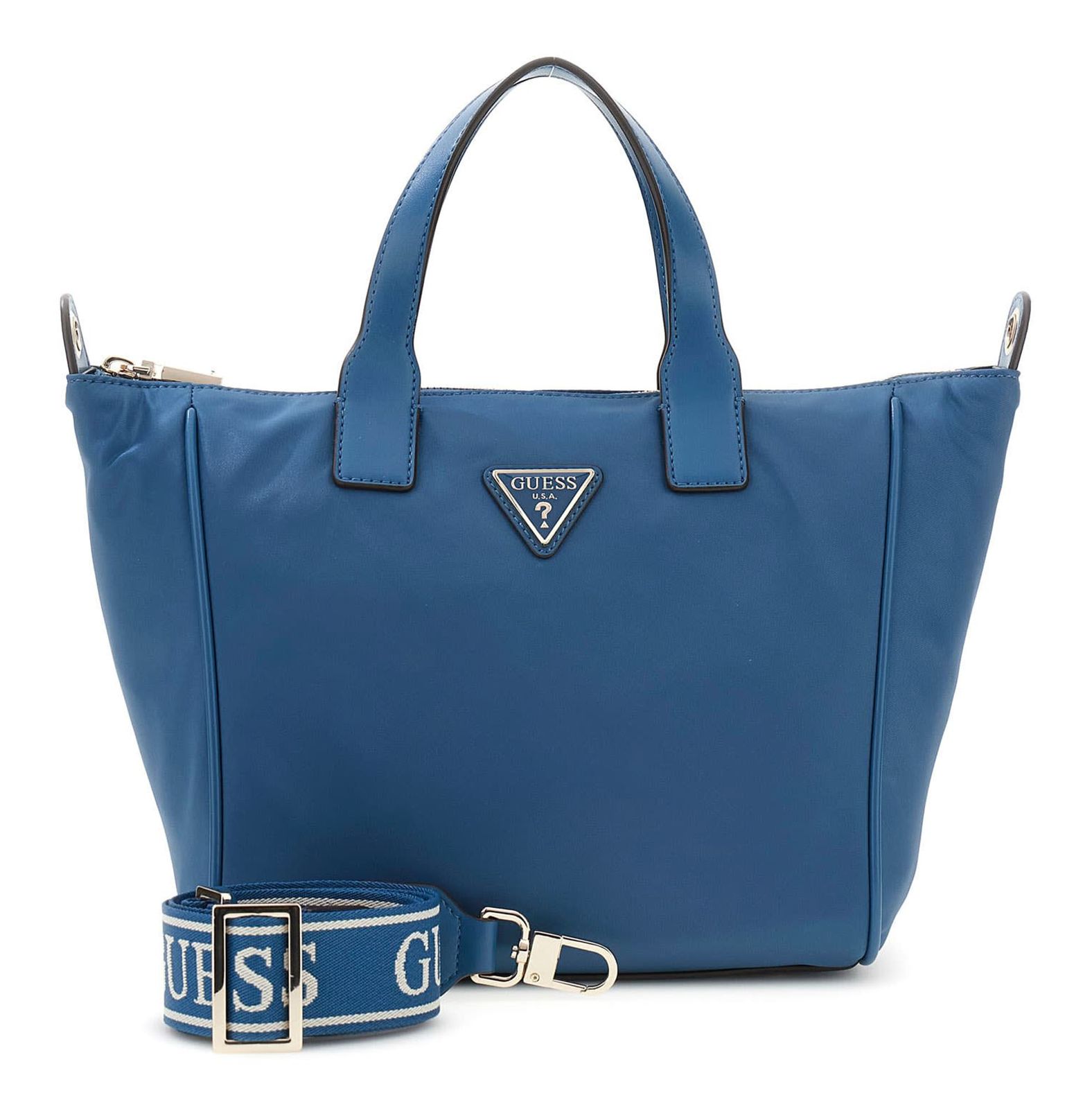 GUESS Follie Tote Deep Blue