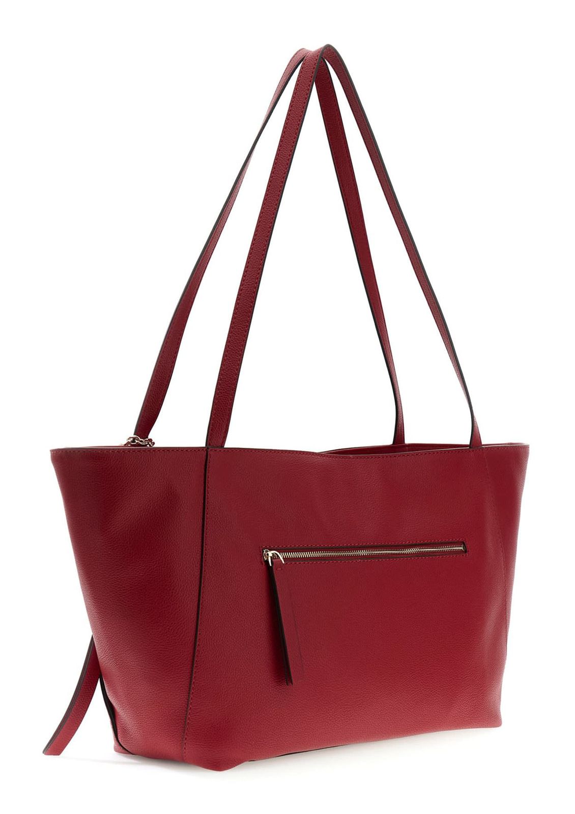 GUESS Devon 3 Compartment Tote Dark Cherry GUESS Devon 3 Compartment Tote Dark Cherry