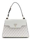 GUESS G Wave II Top Handle Flap Stone Logo GUESS G Wave II Top Handle Flap Stone Logo