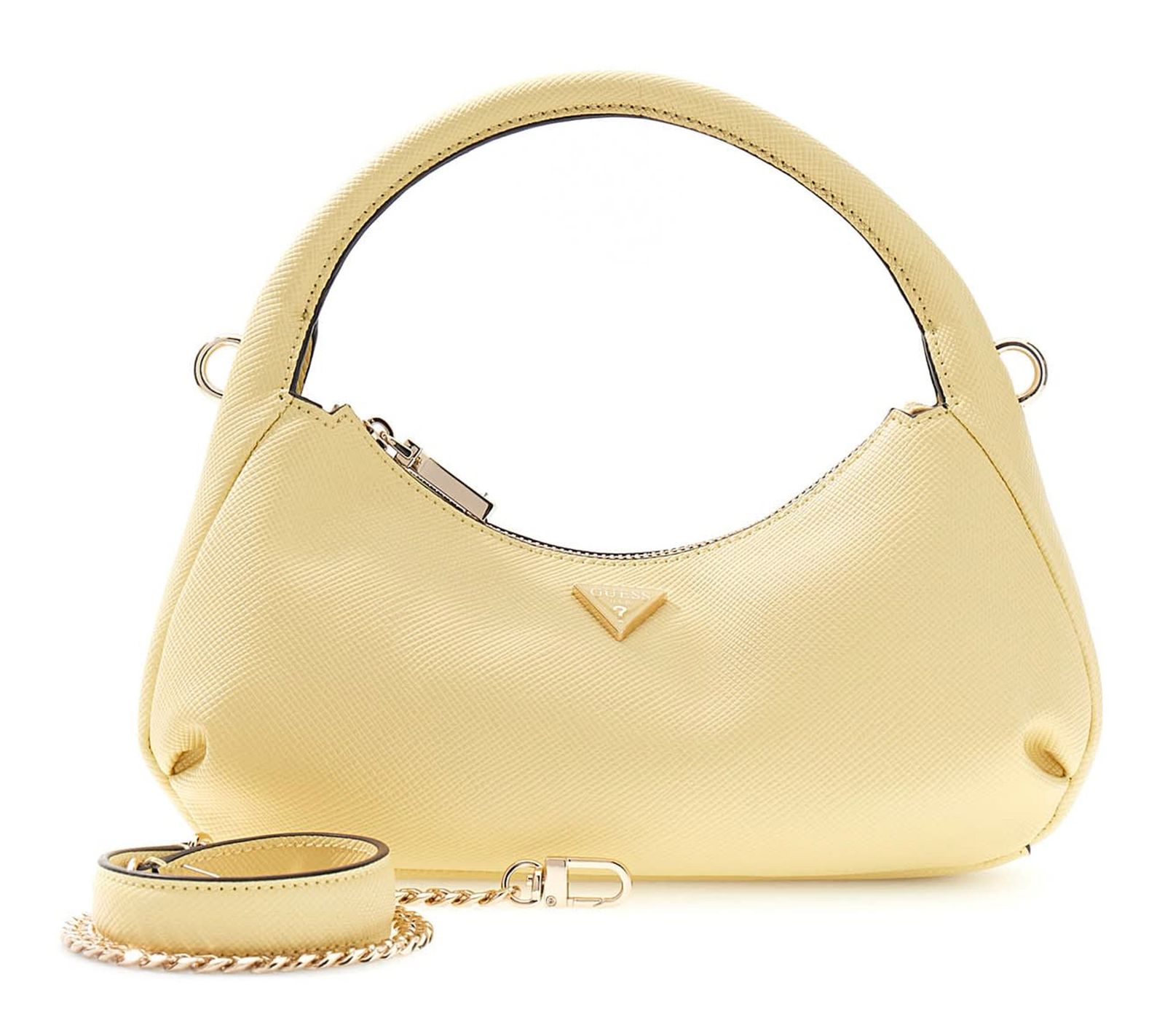 GUESS Gilda Mini Hobo Pale Yellow