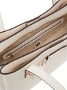 GUESS Camelia 3 Compartment Tote Cream White GUESS Camelia 3 Compartment Tote Cream White