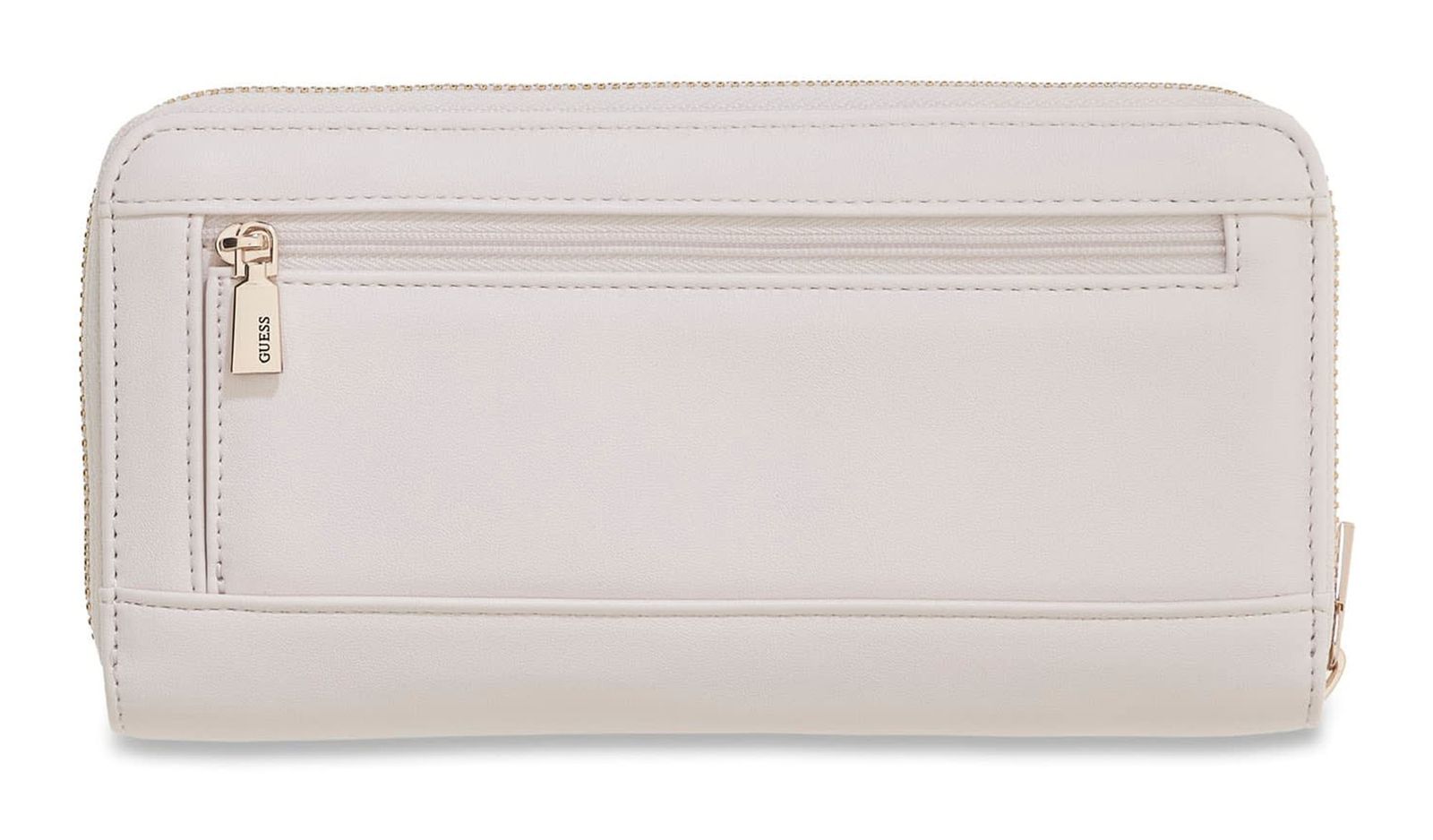 GUESS Coleen SLG Zip Around Wallet L Cream White GUESS Coleen SLG Zip Around Wallet L Cream White