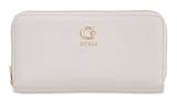 GUESS Coleen SLG Zip Around Wallet L Cream White GUESS Coleen SLG Zip Around Wallet L Cream White