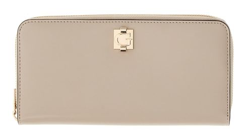 GUESS Audrey Logo SLG Zip Around Wallet L Light Taupe GUESS Audrey Logo SLG Zip Around Wallet L Light Taupe