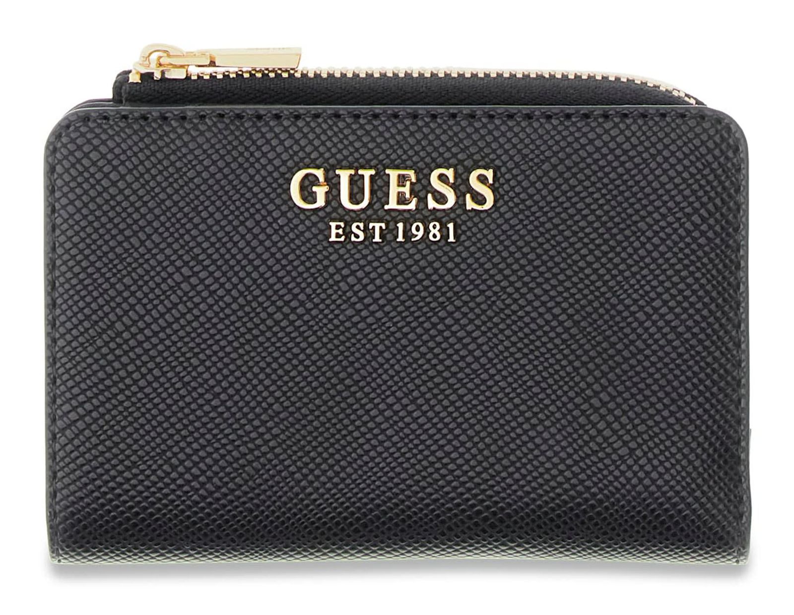 GUESS Gilda SLG Zip Around Card Case Black