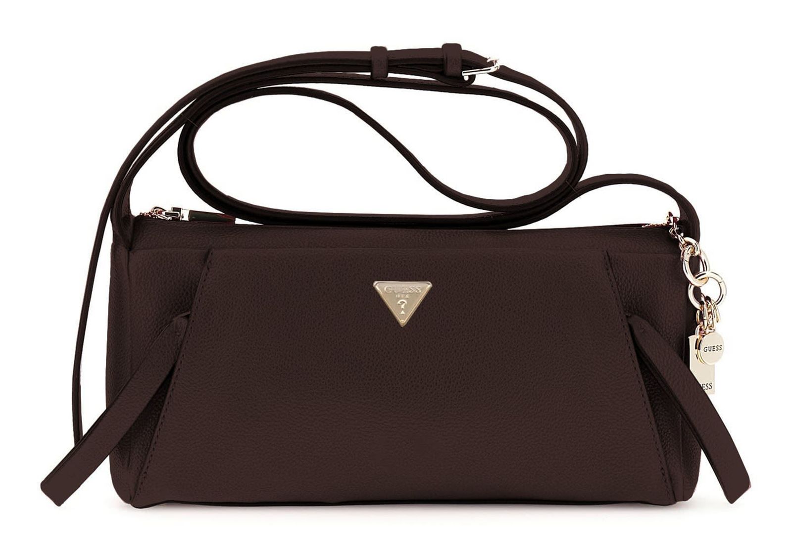 GUESS Devon Mini Crossbody Brown GUESS Devon Mini Crossbody Brown