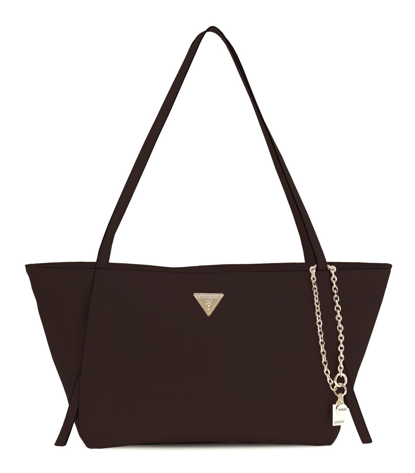 GUESS Devon 3 Compartment Tote Brown GUESS Devon 3 Compartment Tote Brown