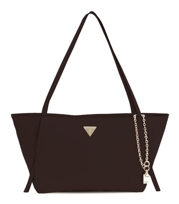 GUESS Devon 3 Compartment Tote Brown