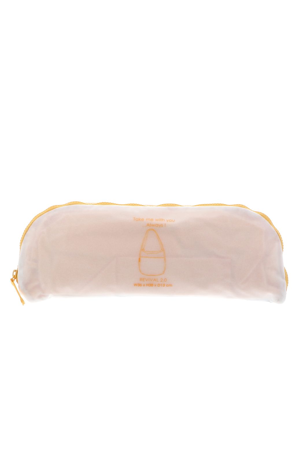 MANDARINA DUCK Revival 2.0 Hobo Bag M Duck Yellow MANDARINA DUCK Revival 2.0 Hobo Bag M Duck Yellow