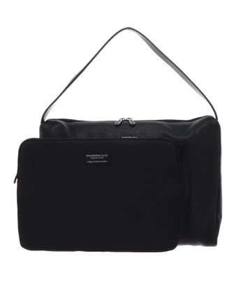 MANDARINA DUCK Mellow Leather Hobo Bag Nero