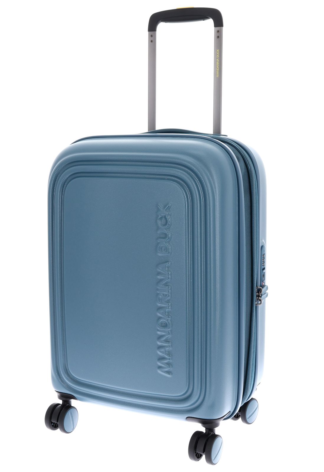 MANDARINA DUCK Logoduck + Expandable Trolley S Tailor Blue MANDARINA DUCK Logoduck + Expandable Trolley S Tailor Blue