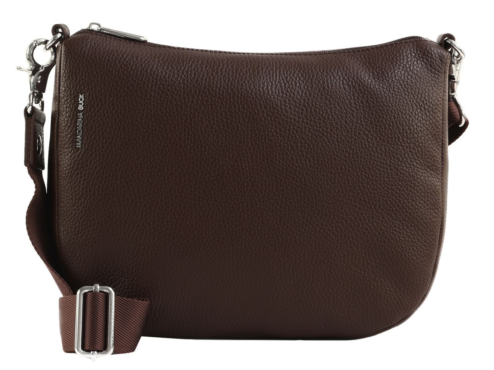 MANDARINA DUCK Mellow Leather Hobo Bag Espresso