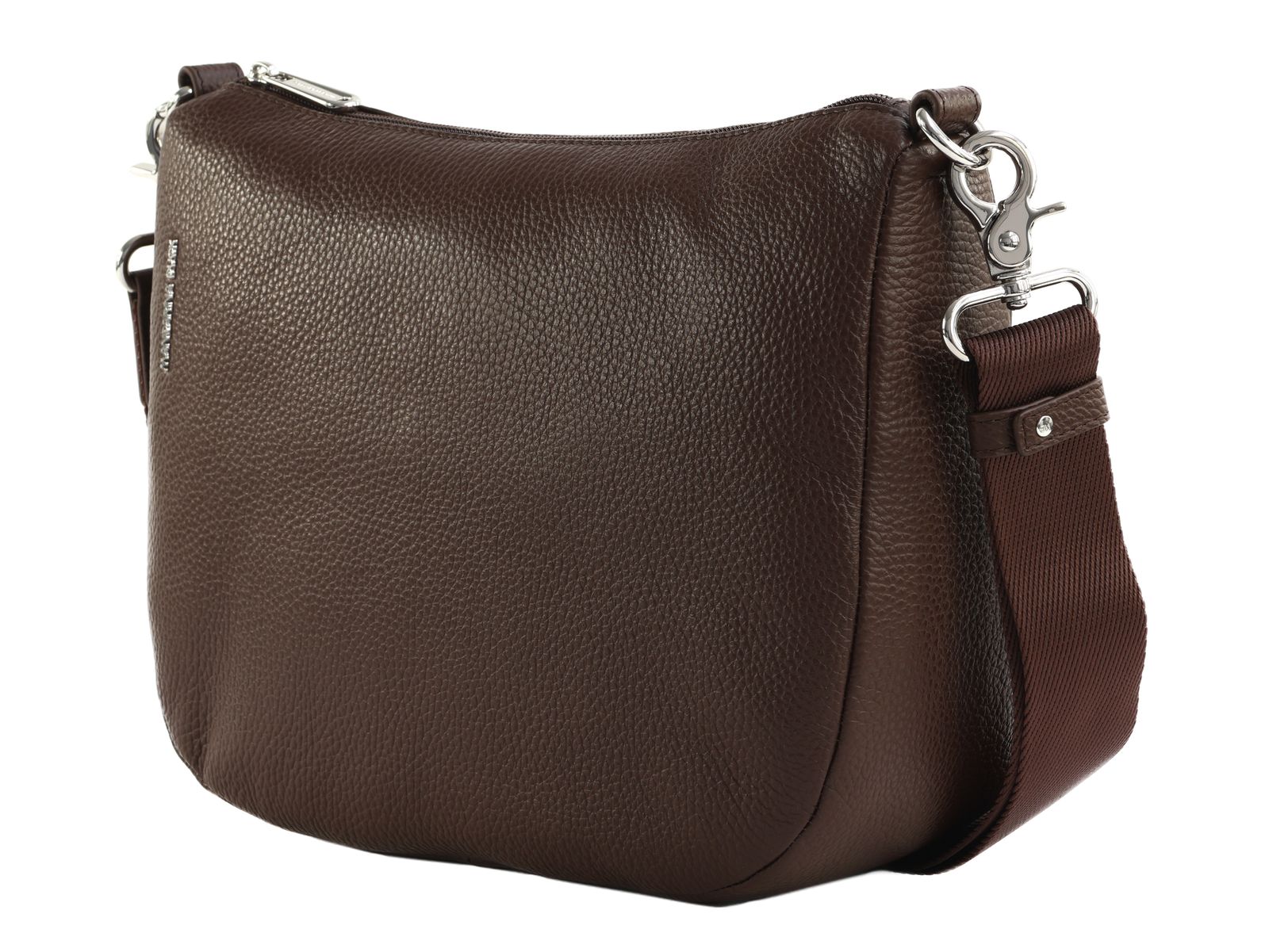 MANDARINA DUCK Mellow Leather Hobo Bag Espresso MANDARINA DUCK Mellow Leather Hobo Bag Espresso