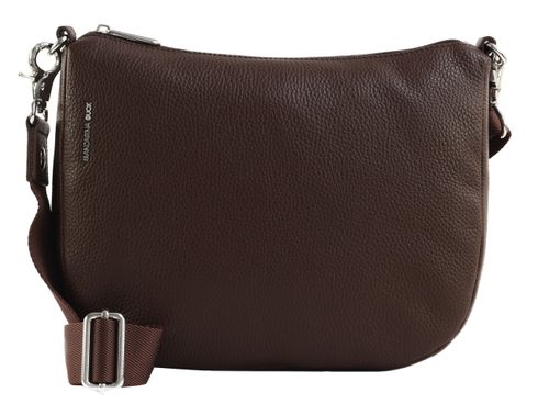 MANDARINA DUCK Mellow Leather Hobo Bag Espresso MANDARINA DUCK Mellow Leather Hobo Bag Espresso