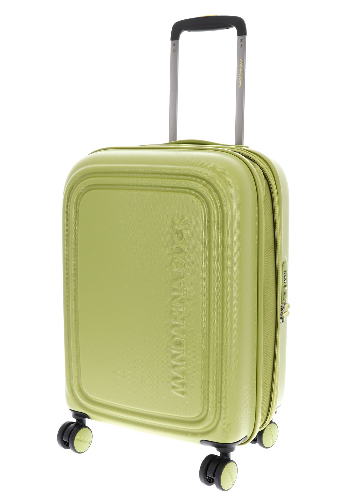 MANDARINA DUCK Logoduck + Expandable Trolley S Winter Olive MANDARINA DUCK Logoduck + Expandable Trolley S Winter Olive