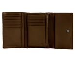 MANDARINA DUCK Mellow Leather Wallet with Flap M Espresso