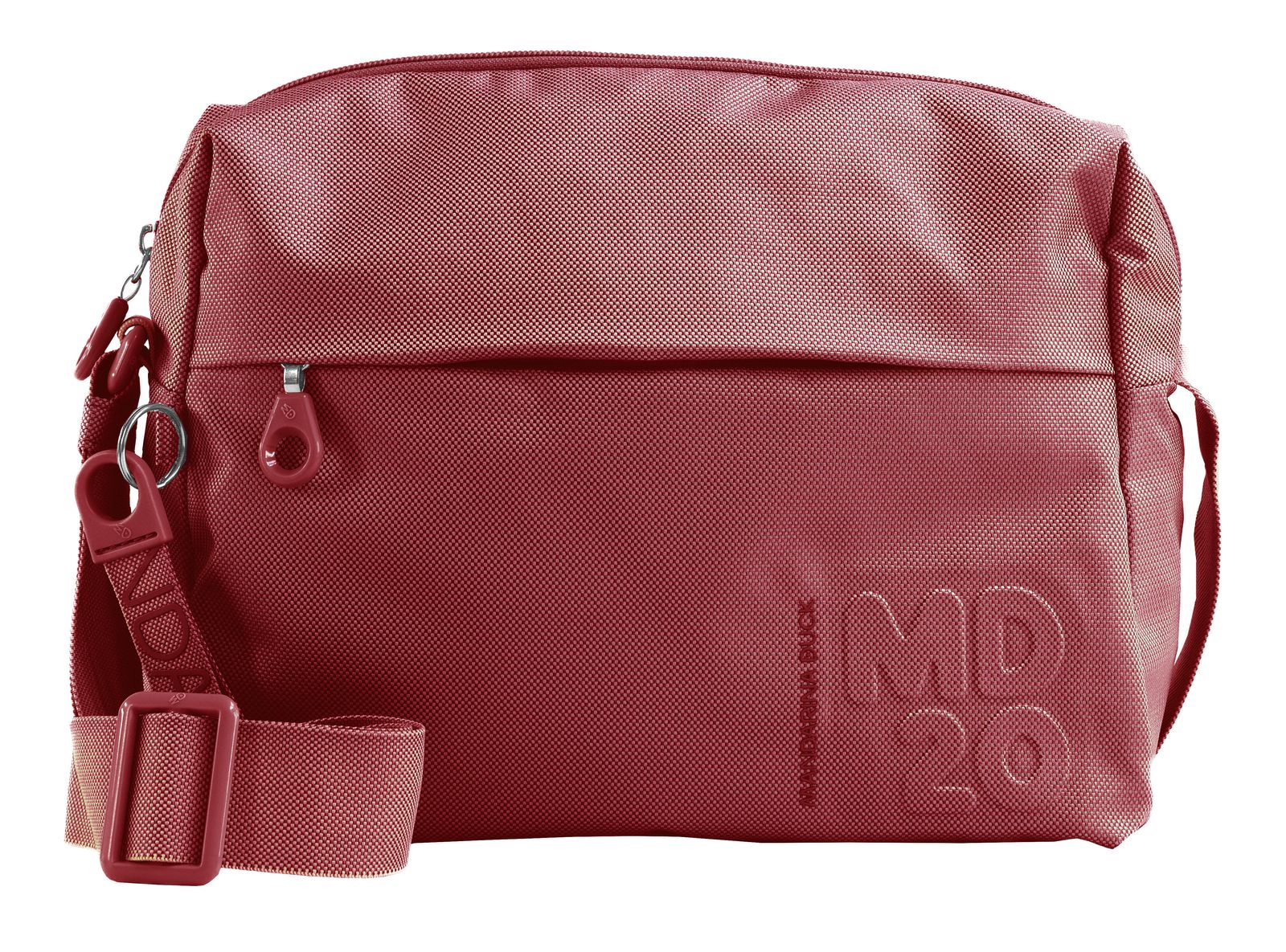 MANDARINA DUCK MD20 Medium Zip Crossover Cranberry