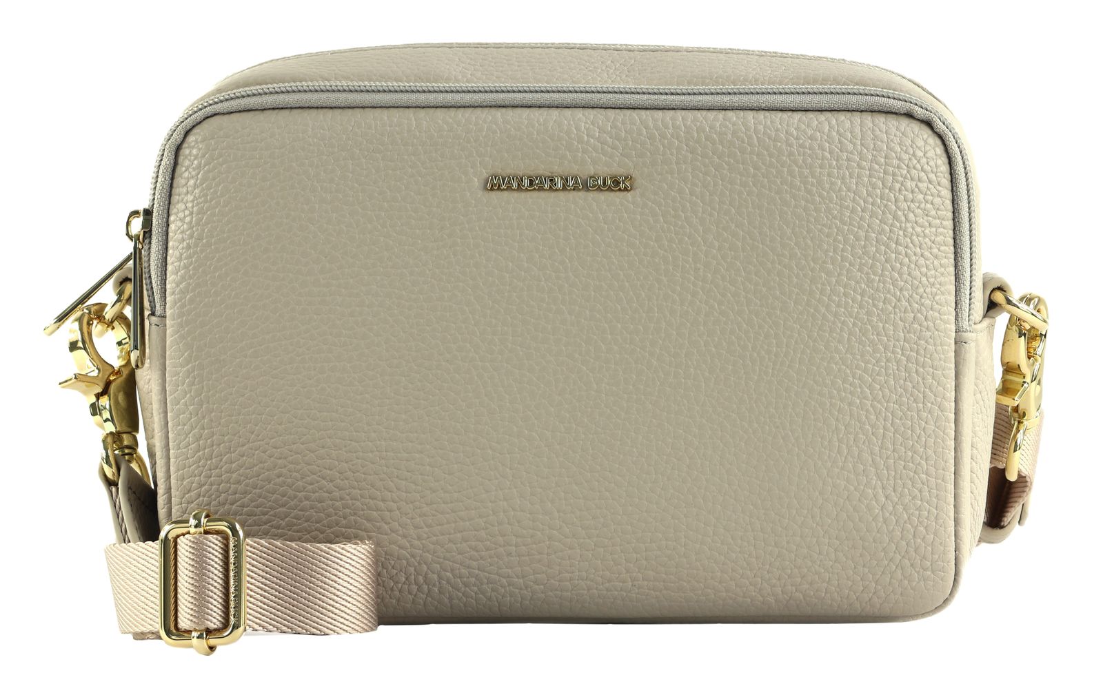 MANDARINA DUCK Mellow Leather Crossbody Camera Bag Cocoon