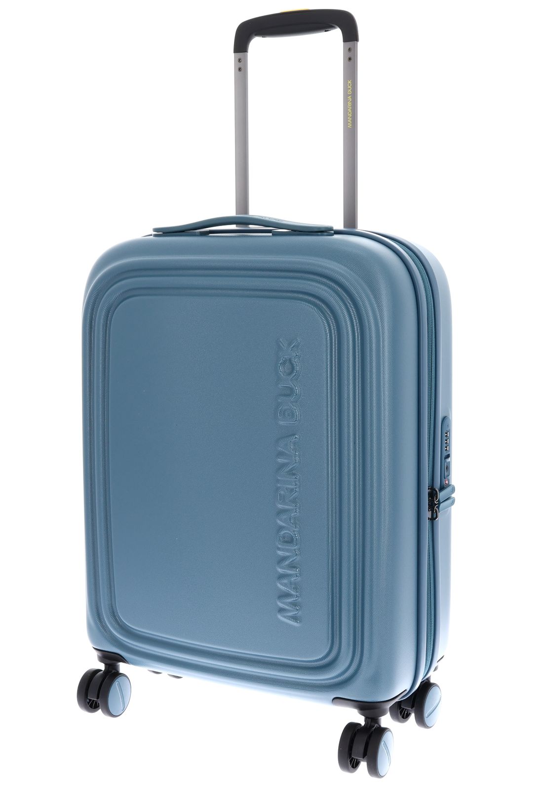 MANDARINA DUCK Logoduck + Expandable Cabin Trolley Tailor Blue