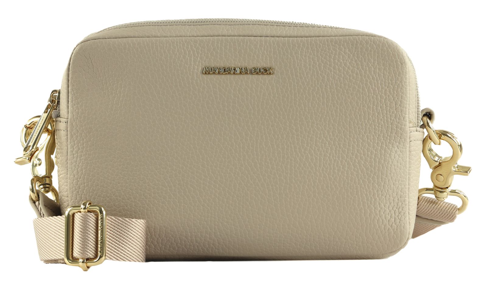 MANDARINA DUCK Mellow Leather Crossbody Camera Bag Cocoon