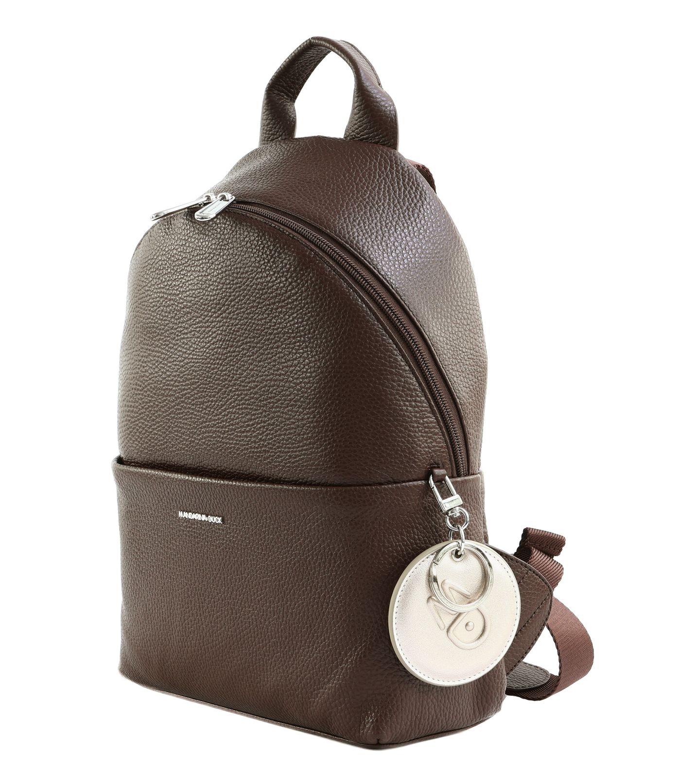 MANDARINA DUCK Mellow Leather Backpack Espresso MANDARINA DUCK Mellow Leather Backpack Espresso