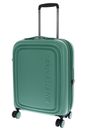 MANDARINA DUCK Logoduck + Expandable Cabin Trolley Foliage Green MANDARINA DUCK Logoduck + Expandable Cabin Trolley Foliage Green