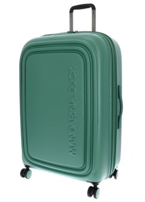 MANDARINA DUCK Logoduck + Trolley L Foliage Green MANDARINA DUCK Logoduck + Trolley L Foliage Green