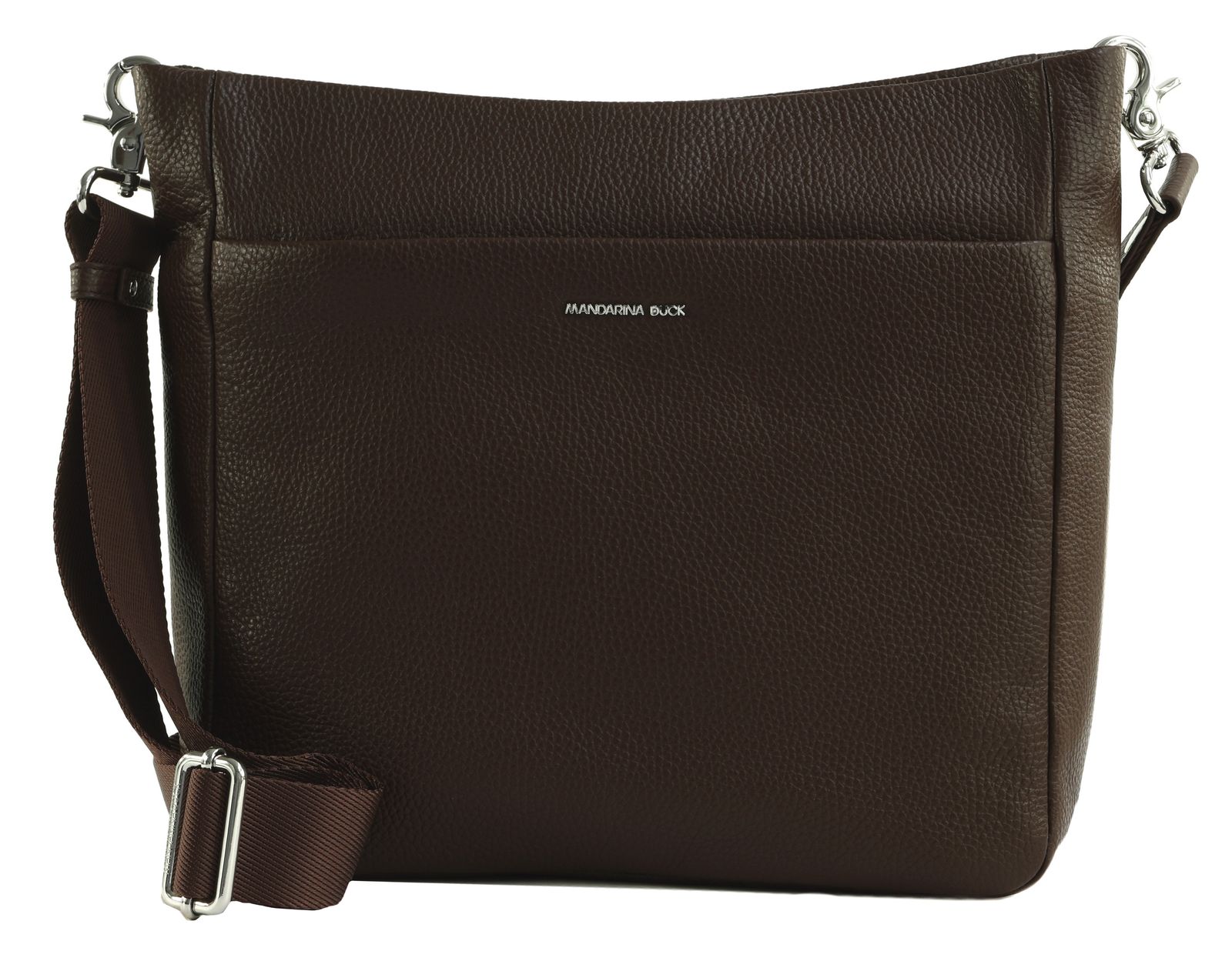 MANDARINA DUCK Mellow Leather Crossover Bag Espresso