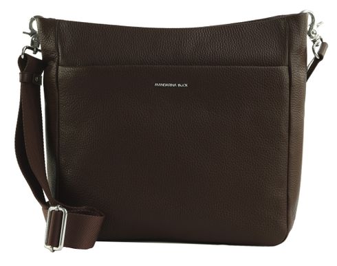 MANDARINA DUCK Mellow Leather Crossover Bag Espresso MANDARINA DUCK Mellow Leather Crossover Bag Espresso