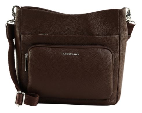 MANDARINA DUCK Mellow Leather Crossover Bag Espresso MANDARINA DUCK Mellow Leather Crossover Bag Espresso