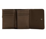 MANDARINA DUCK Mellow Leather Wallet XS Espresso MANDARINA DUCK Mellow Leather Wallet XS Espresso