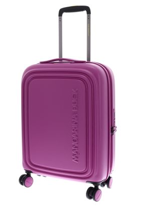 MANDARINA DUCK Logoduck + Expandable Cabin Trolley Digital Pink