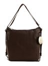 MANDARINA DUCK Mellow Leather Shoulderbag Espresso MANDARINA DUCK Mellow Leather Shoulderbag Espresso