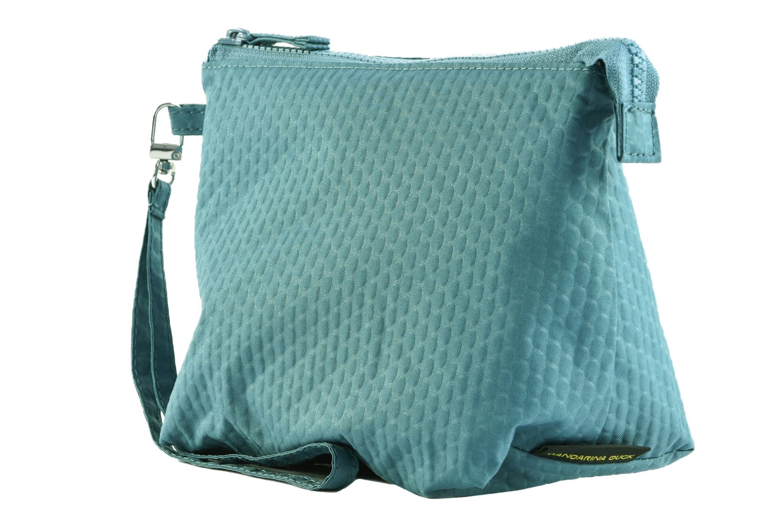 MANDARINA DUCK Revival 2.0 Wristlet Pouch Tailor Blue MANDARINA DUCK Revival 2.0 Wristlet Pouch Tailor Blue