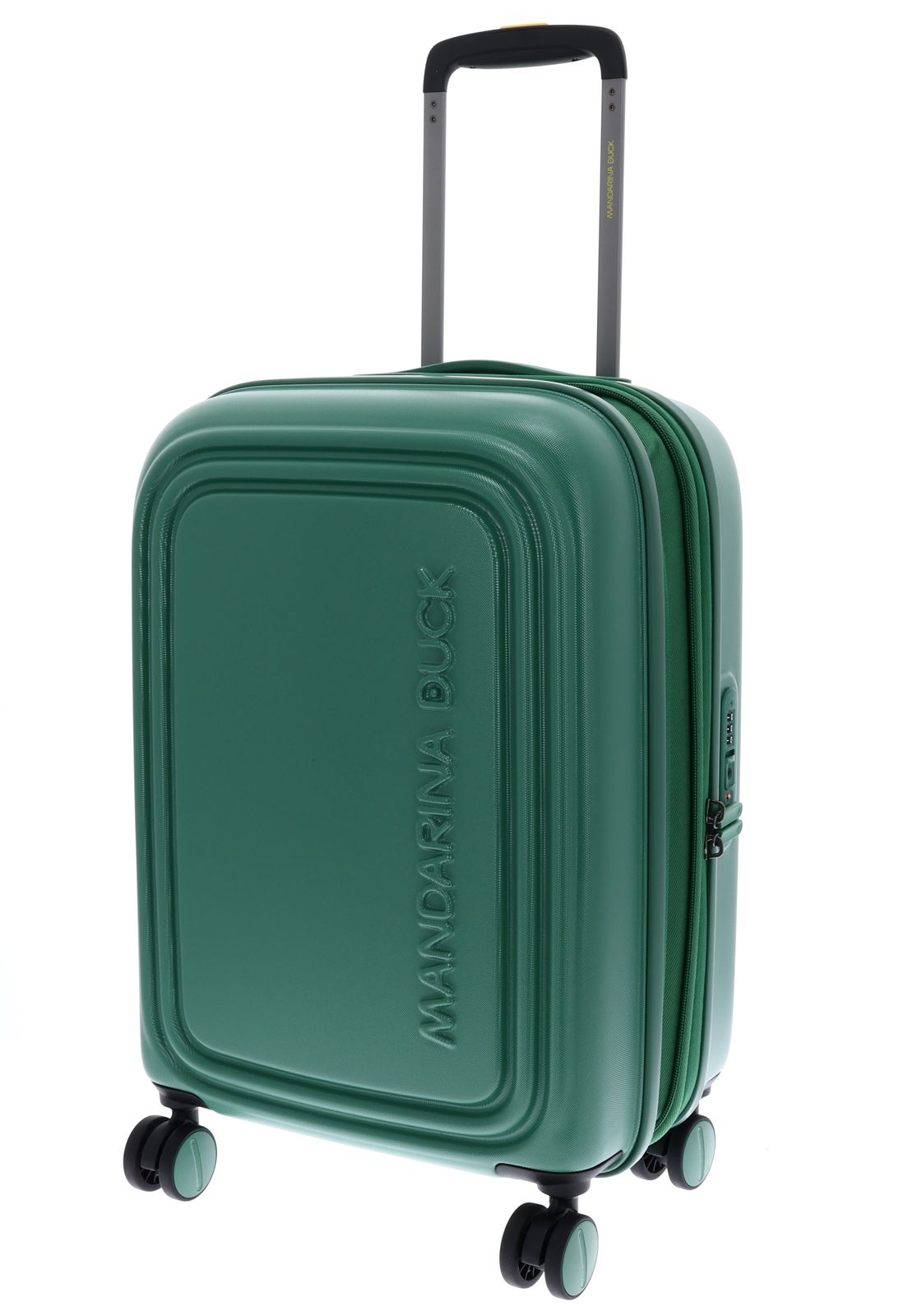 MANDARINA DUCK Logoduck + Expandable Trolley S Foliage Green MANDARINA DUCK Logoduck + Expandable Trolley S Foliage Green