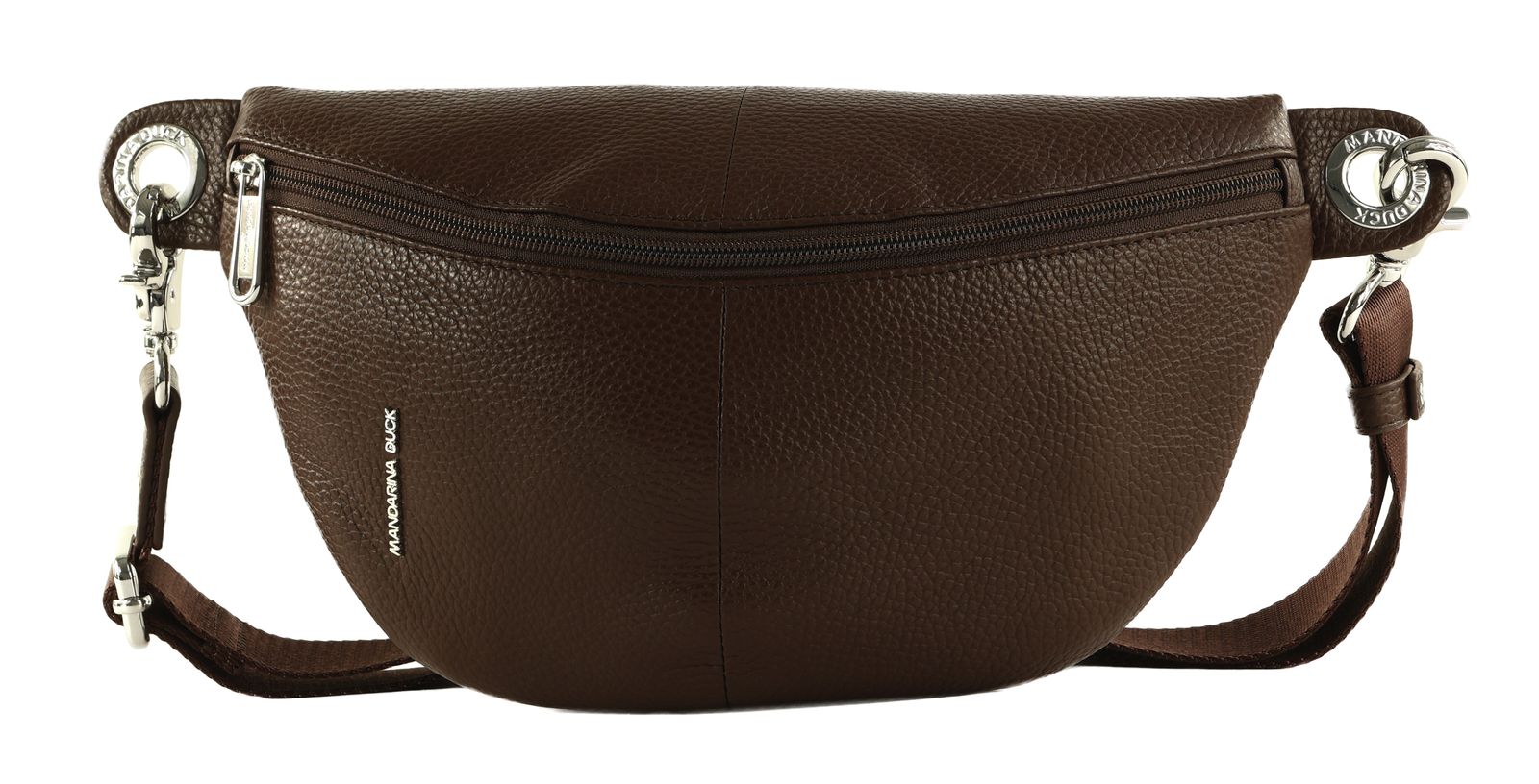 MANDARINA DUCK Mellow Leather Bum Bag Espresso