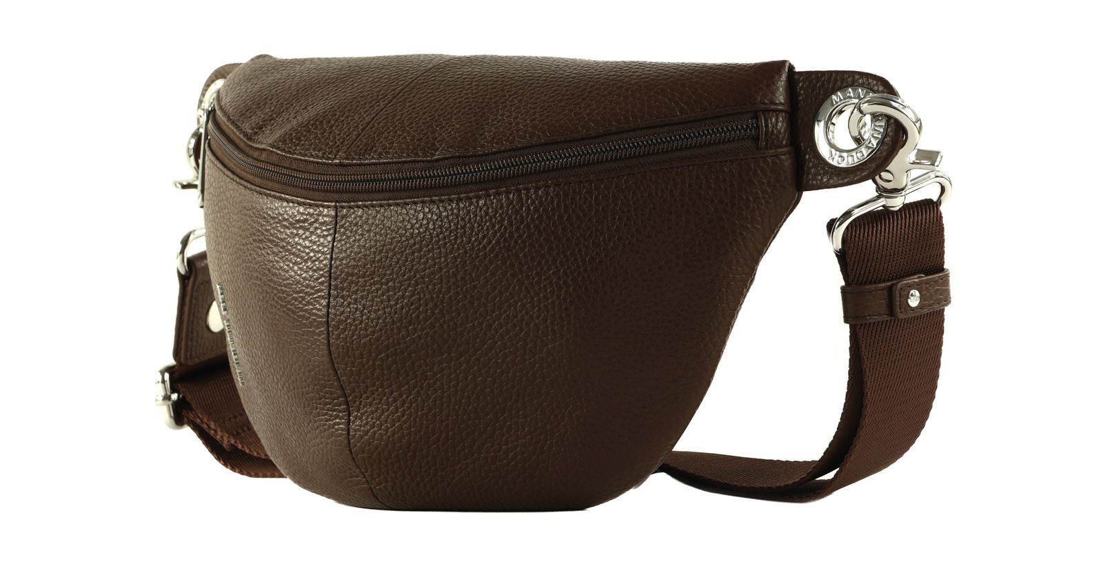 MANDARINA DUCK Mellow Leather Bum Bag Espresso MANDARINA DUCK Mellow Leather Bum Bag Espresso