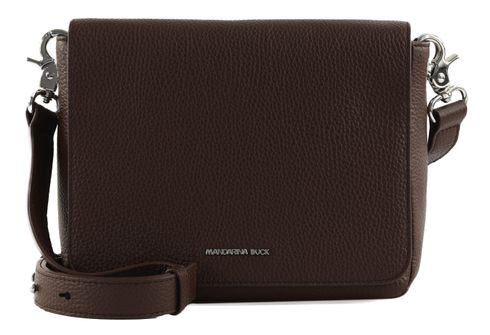 MANDARINA DUCK Mellow Leather Hunting Bag Espresso