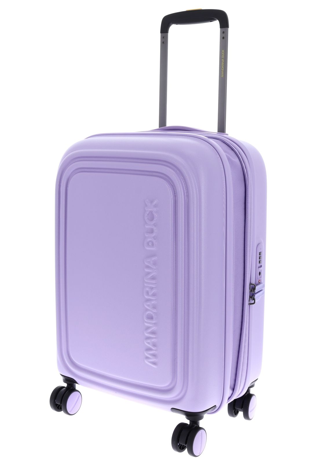 MANDARINA DUCK Logoduck + Expandable Trolley S Frosty Lilac MANDARINA DUCK Logoduck + Expandable Trolley S Frosty Lilac